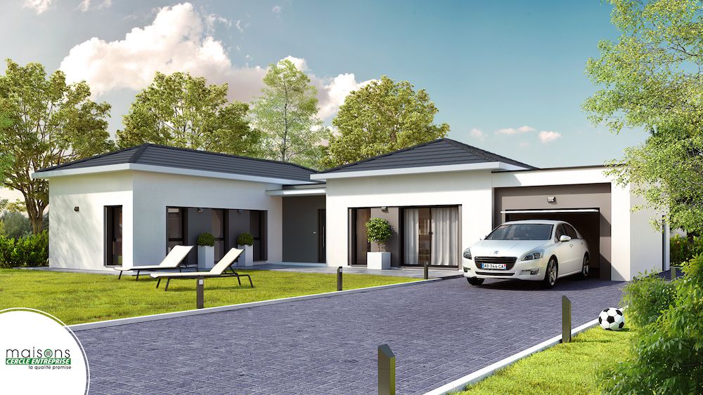Modele Maison Contemporaine Plain Pied - Conceptions De La Maison ... Modele Maison Contemporaine Plain Pied - Conceptions De La Maison ...