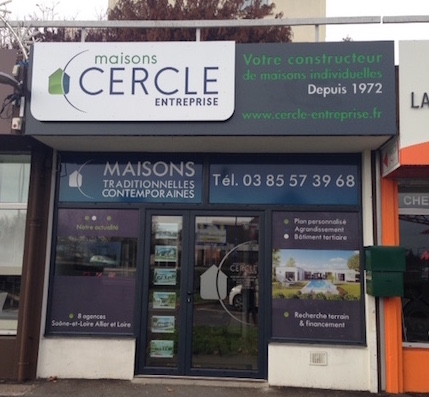 agence maison cercle entreprise monceau le mine