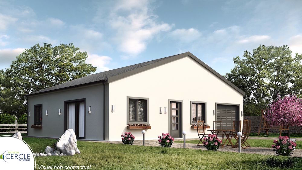maison plein pied moderne