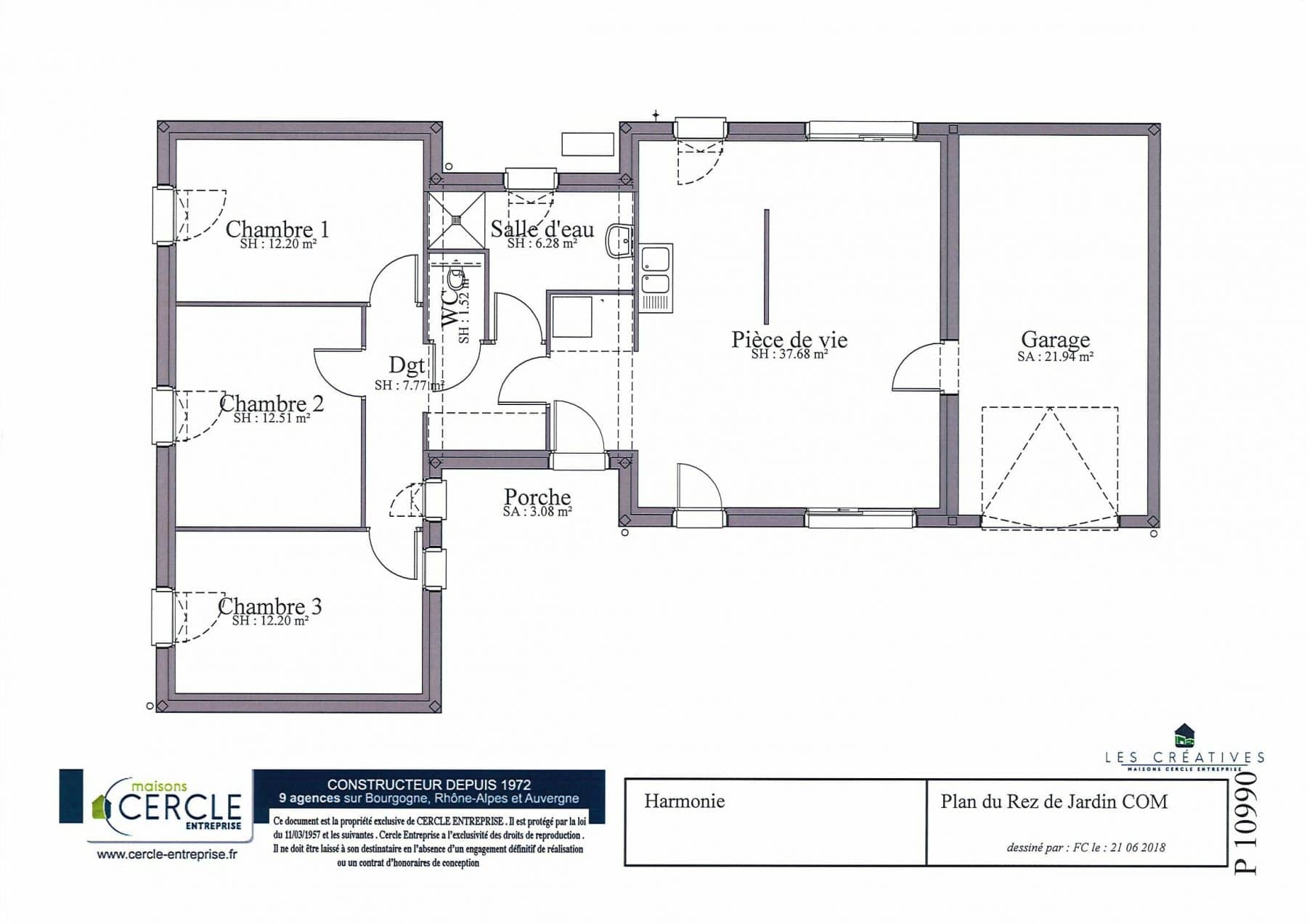 Maison Contemporaine Plain Pied