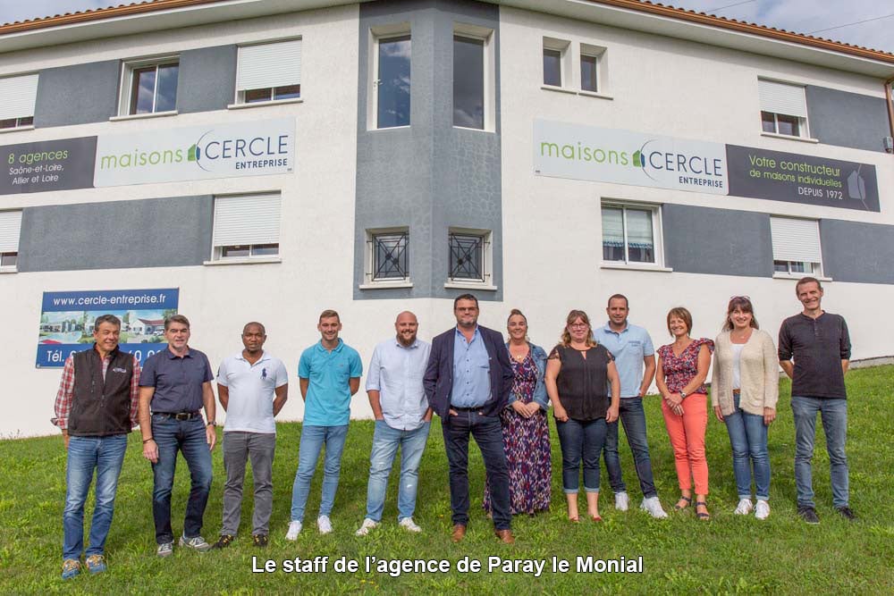 Les différents services Maisons Cercle Entreprise de Paray le Monial